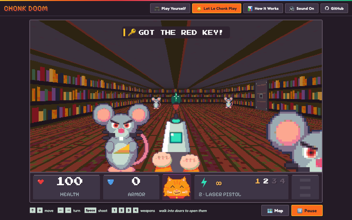 CHONK DOOM gameplay